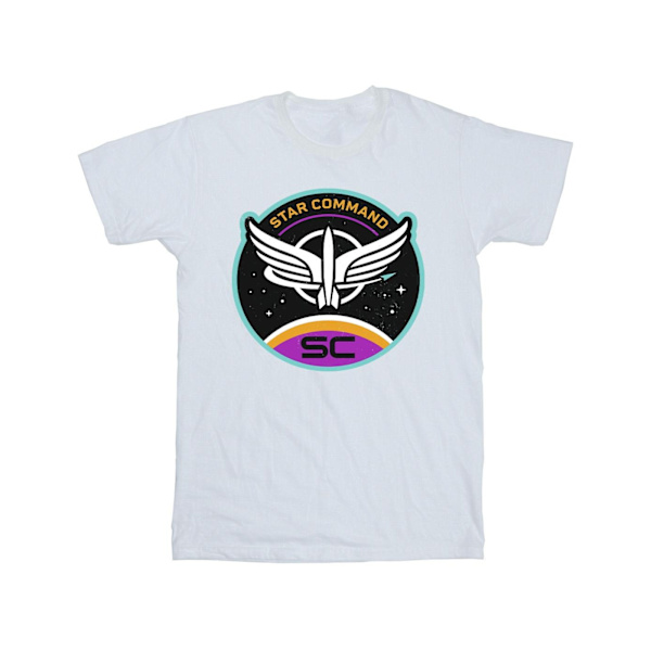 Disney Lightyear Star Command Circle T-shirt 4XL Vit White 4XL