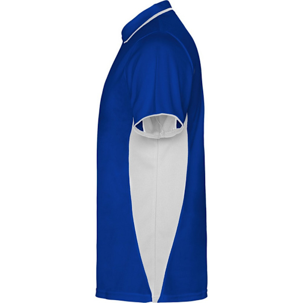 Roly Unisex Montmelo Kortärmad Sports Polotröja S Ro Royal Blue/White S