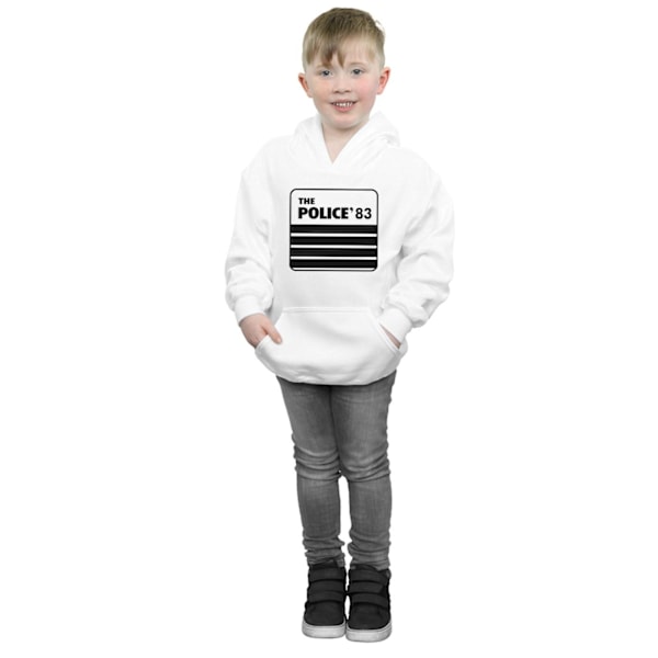 The Police Boys 83 Tour Hoodie 9-11 år Vit White 9-11 Years