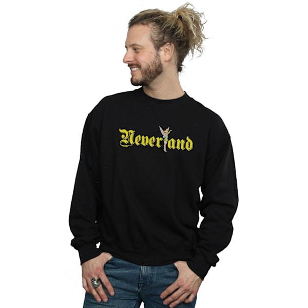Disney Herr Tinker Bell Neverland Sweatshirt S Svart Black S