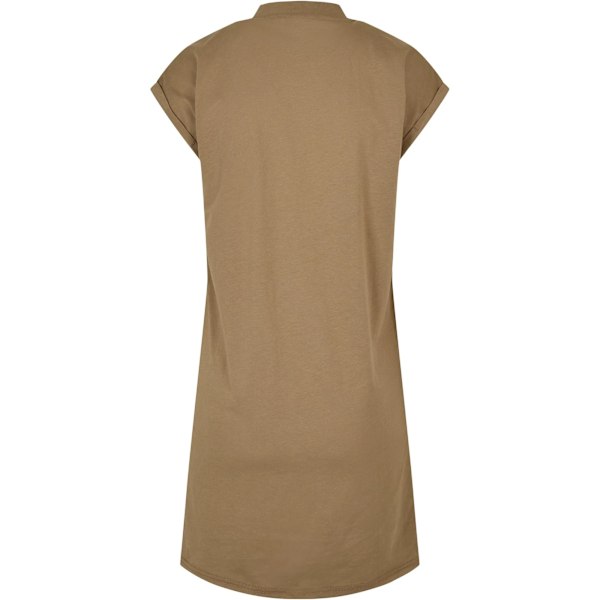 Urban Classics Dam/Kvinnor Turtle Klänning med Förlängd Axel 3XL Khaki Green 3XL