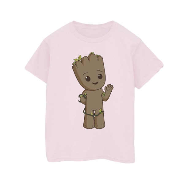 Marvel Dam/Kvinnor Jag Är Groot Söta Groot Bomull Pojkvän T-S Baby Pink S
