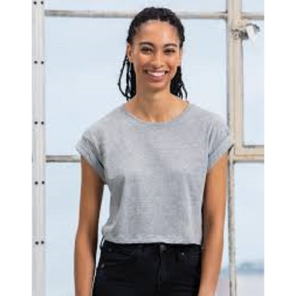 Mantis Dam/Dam Crop Top XS Grå Ljung Grey Heather XS