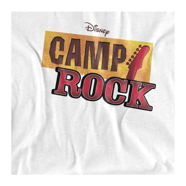 Camp Rock Dam/Dam Klassisk Logotyp T-Shirt S Vit White S