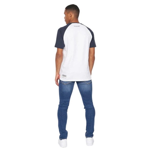 Crosshatch Herr Plotmar T-shirt M Marinblå/Vit Navy/White M