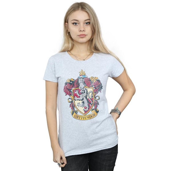 Harry Potter Dam/Kvinnor Gryffindor T-Shirt S Sports Grey Sports Grey S