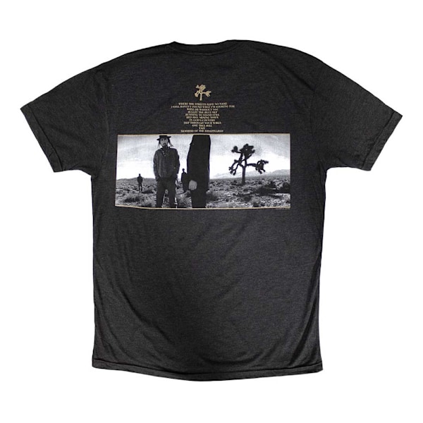 U2 Unisex Vuxen Joshua Tree Datum 2017 T-Shirt M Grå Grey M