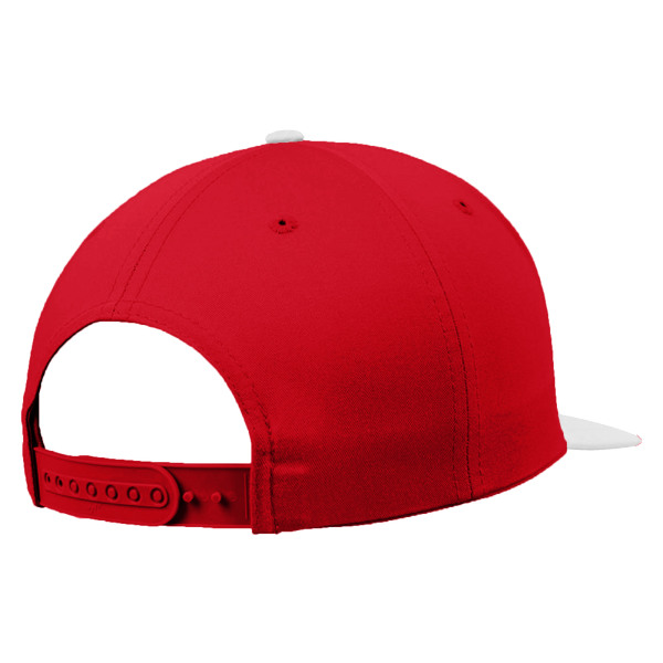 Yupoong Flexfit Unisex Classic Varsity Snapback- cap (paket med 2) Red/White One Size