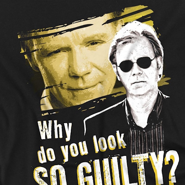 CSI: Miami Unisex Vuxen So Guilty T-Shirt L Svart Black L