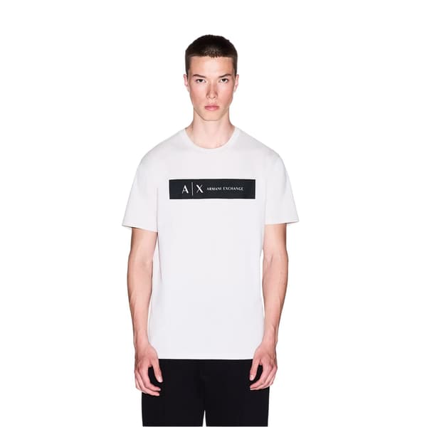 Armani Exchange Unisex T-shirt S Vit White S