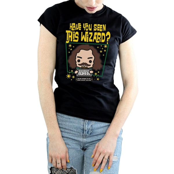 Harry Potter Dam/Kvinnor Sirius Black Azkaban Junior Bomull T-shirt Black M