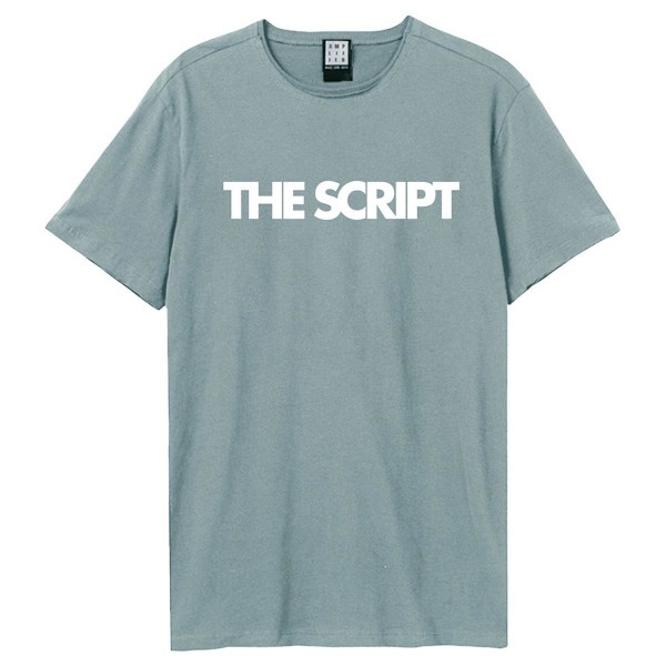Amplified Unisex Vuxen Satellites The Script T-Shirt M Strange Strange Blue M