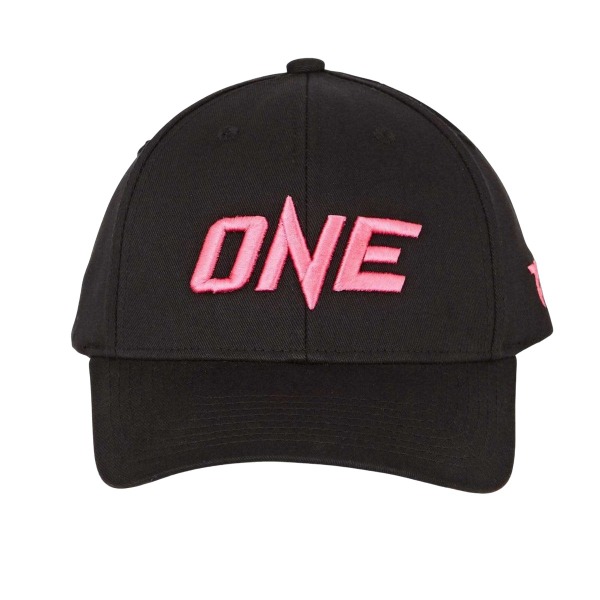 Tokyo Time Unisex Adult One Championship Logotyp Baseball Cap One Black/Pink One Size