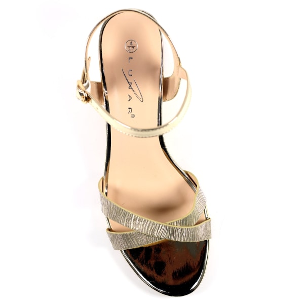 Lunar Womens/Ladies Republic Sandals 6 UK Gold Gold 6 UK