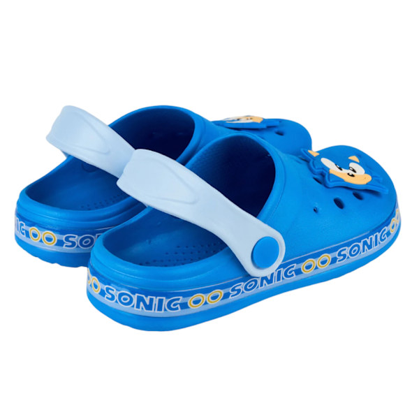 Sonic The Hedgehog Pojkkars Clogs 10 UK Barn Blå Blue 10 UK Child