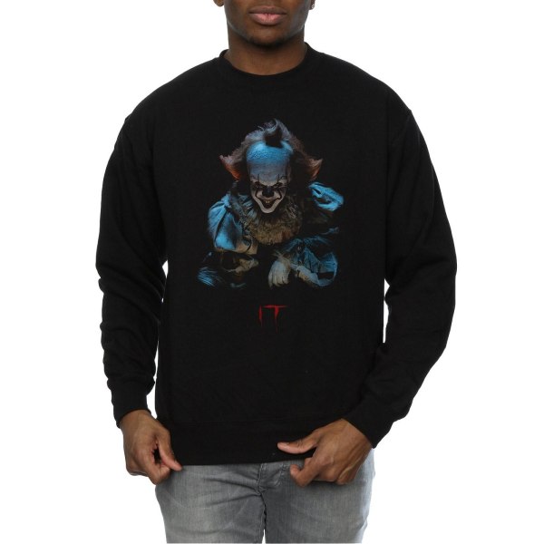 It Mens Pennywise Grin Sweatshirt L Svart Black L