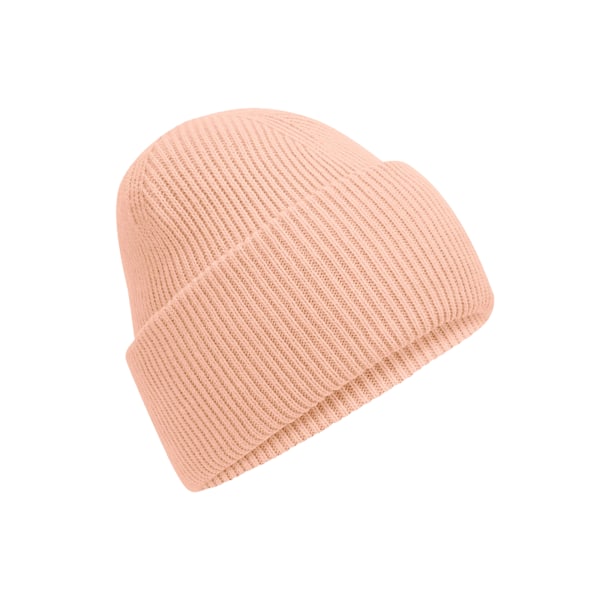 Beechfield Unisex Vuxen Klassisk Djup Manschett Mössa En Storlek Persika Peach One Size