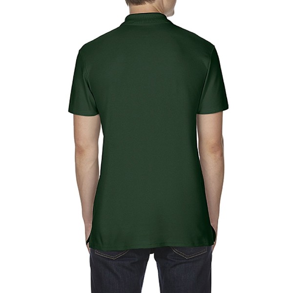 Gildan Softstyle Herr Kortärmad Dubbel Pique Poloskjorta 4XL Forest Green 4XL