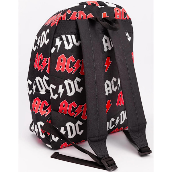 AC/DC Lightning Logo Ryggsäck One Size Svart/Röd/Vit Black/Red/White One Size