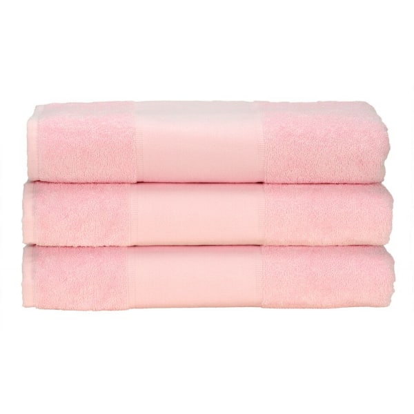 A&R Handdukar Print-Me Handduk One Size ljusrosa Light Pink One Size