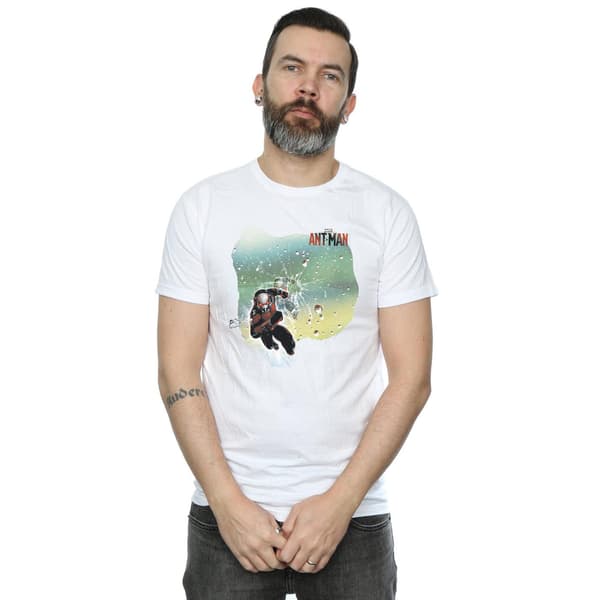 Marvel Herr Ant-Man Shatter T-shirt L Vit White L