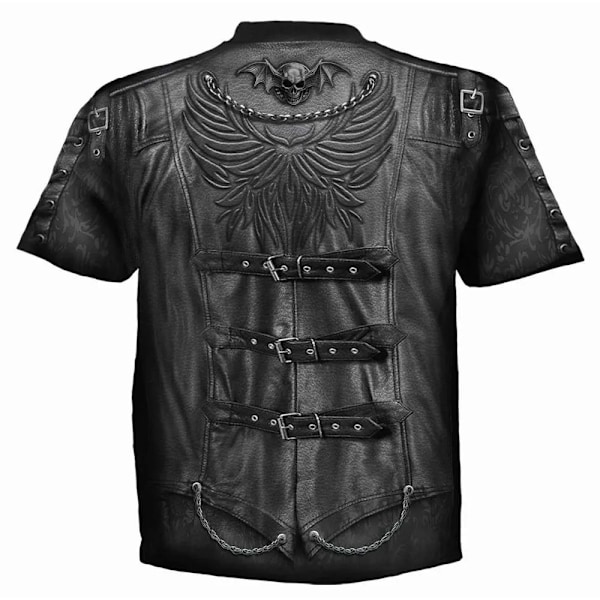 Spiral Direct Unisex Goth Wrap Kortärmad T-shirt 3XL Black 3XL