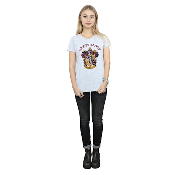 Harry Potter Dam/Kvinnor Gryffindor T-Shirt L Sports Grey Sports Grey L