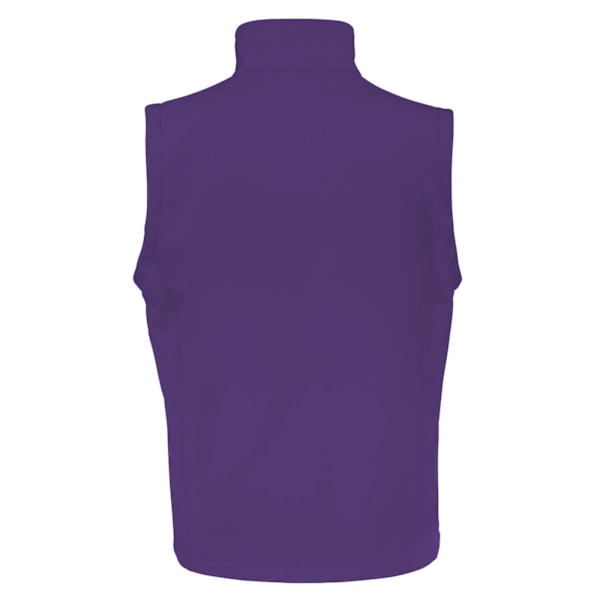 Result Core Softshell Väst för Herr - Tryckbar - S - Lila / Svart Purple / Black S