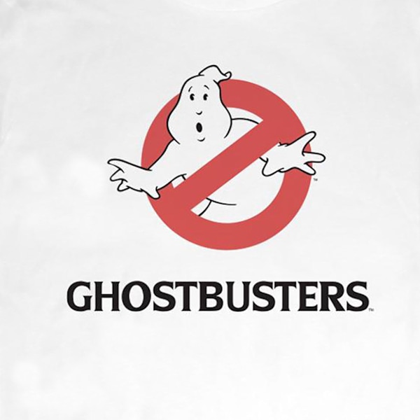 Ghostbusters Damkläder/Dam Logo T-Shirt Klänning M Vit White M