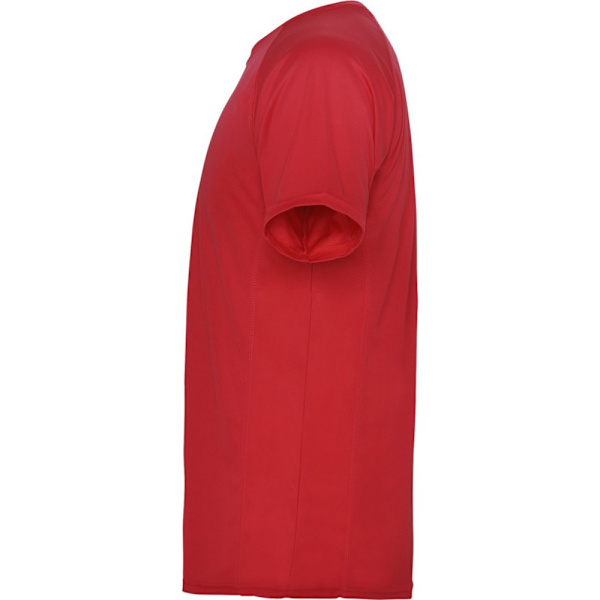 Roly Montecarlo T-shirt för män, kortärmad, sport, S, röd Red S