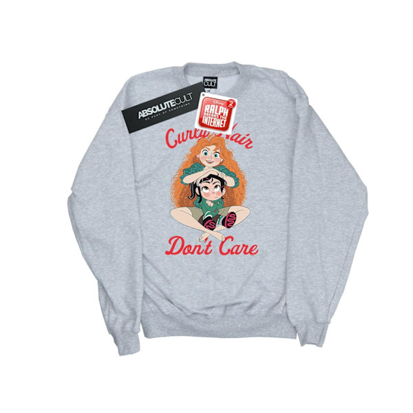 Disney Dam/Kvinnor Wreck It Ralph Merida Och Vanellope Sweatshirt Sports Grey S
