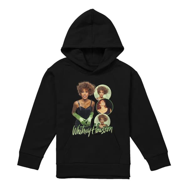 Whitney Houston Barn/Kids Handskar Heather Pullover Hoodie 1 Black 12-13 Years