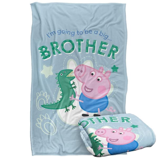 Greta Gris Storebror Filt One Size Vit White One Size