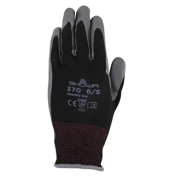 Hy5 Multi-Purpose Stallhandskar (6-pack) S Svart Black S