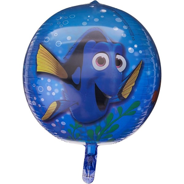 Finding Dory Clear Orbz Folieballong En Storlek Blå Blue One Size