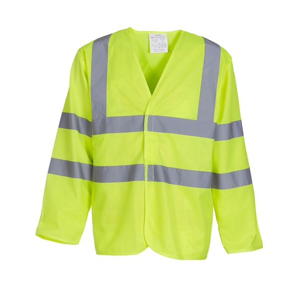 Yoko Hi-Vis långärmad jacka för män M gul Yellow M