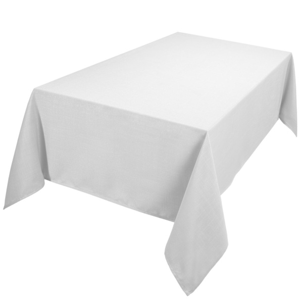 ReadyRange enfärgad rektangulär duk stor vit White Large