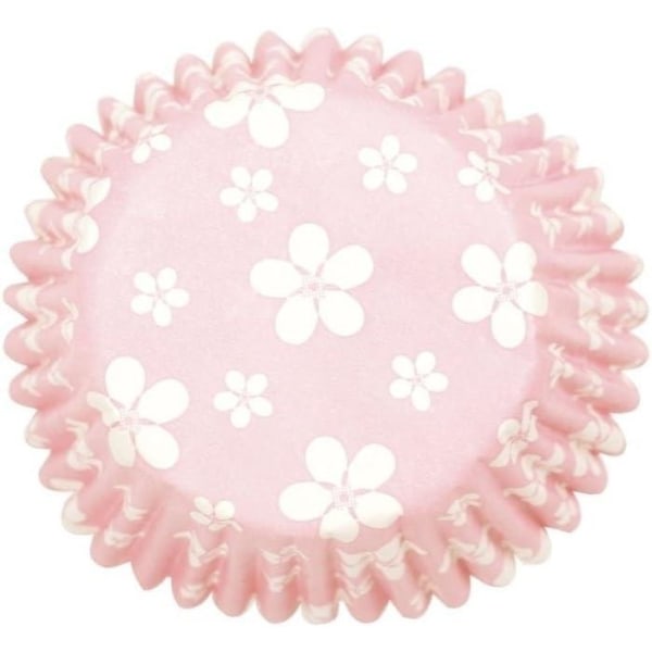 Culpitt Blossom muffins och muffinsfodral (paket med 54 ) One Size Pink/White One Size