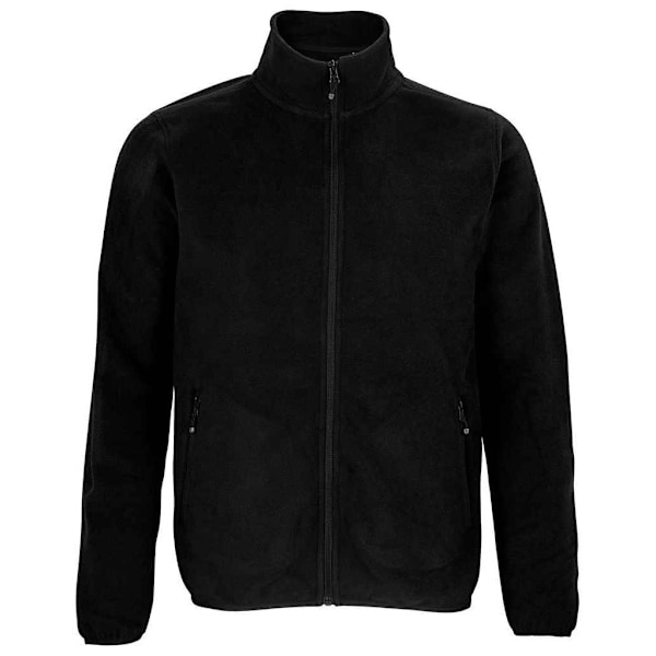 SOLS Herr Factor Återvunnen Fleecejacka XL Svart Black XL