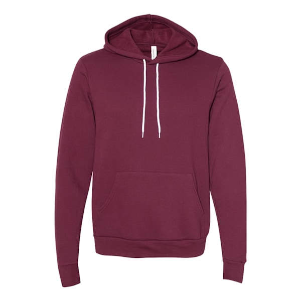 Canvas Unisex Pullover Hooded Sweatshirt / Hoodie XS Maroon Maroon XS