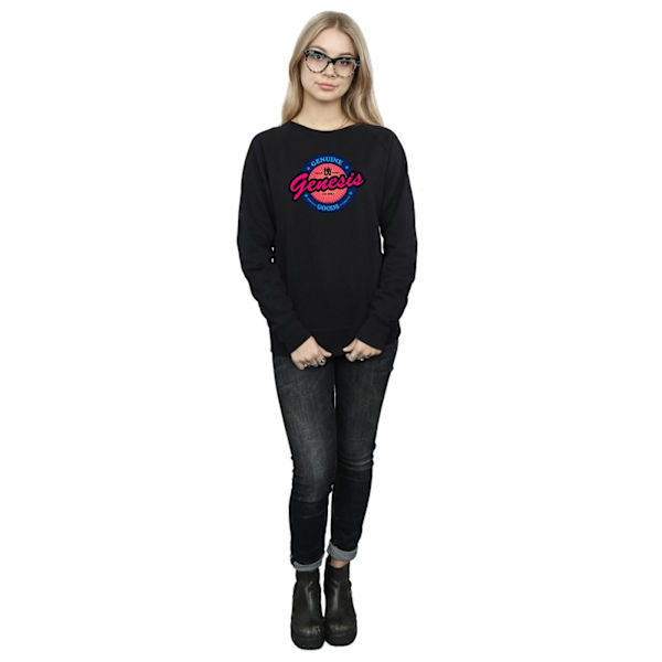 Genesis Dam/Dam Neon Logo Sweatshirt L Svart Black L