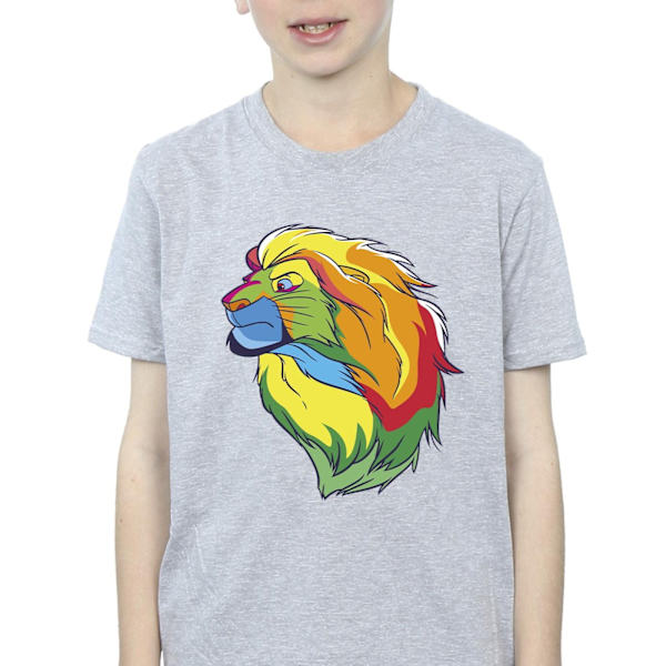 Disney Boys The Lion King Colours T-shirt 7-8 år Sports Grey Sports Grey 7-8 Years