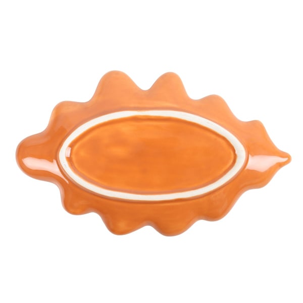 Something Different Höstlövsfat En Storlek Orange Orange One Size