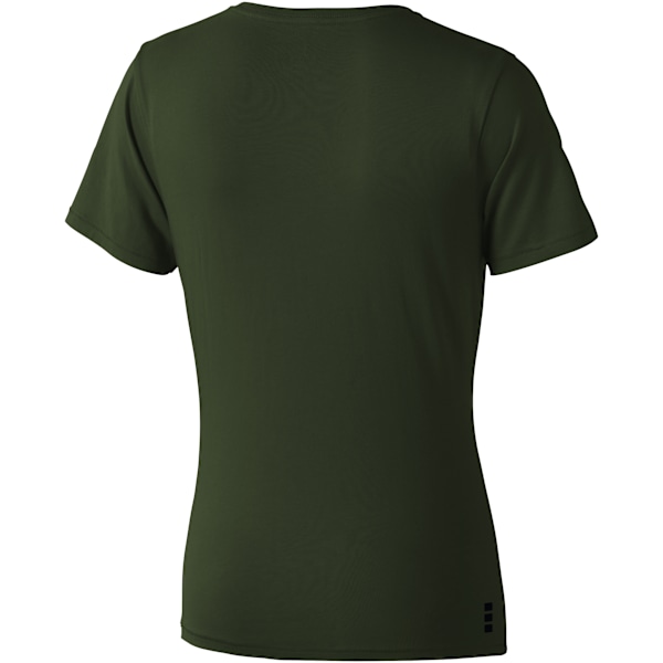 Elevate Dam/Kvinnor Nanaimo Kortärmad T-shirt M Army Green Army Green M