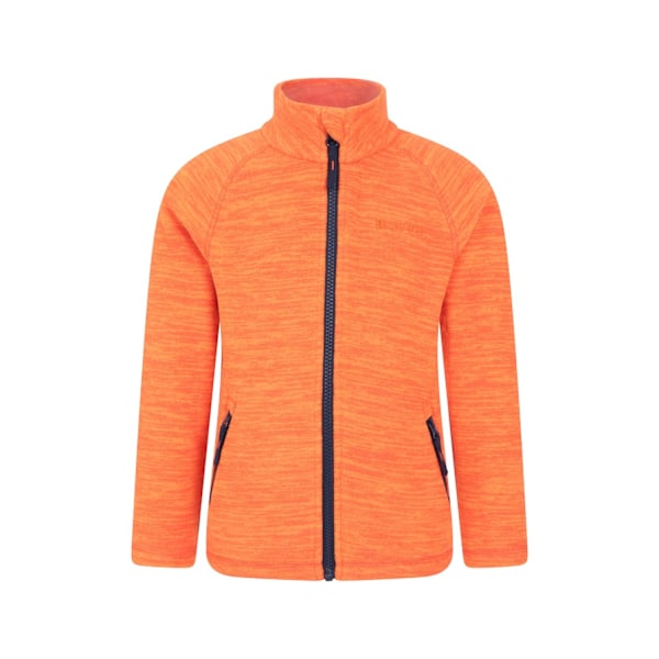 Mountain Warehouse Barnjacka Snowdonia II Fleece för Barn 5-6 år Orange Orange 5-6 Years