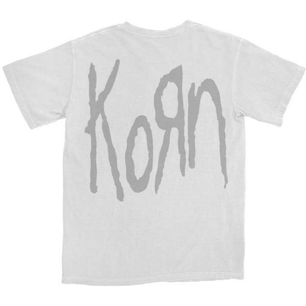 Korn Unisex Adult Requiem Album Bomull T-shirt XXL Vit White XXL