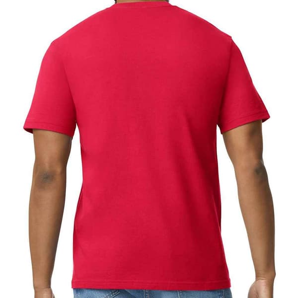Gildan Herr Bomull Lättvikts T-shirt M Röd Red M