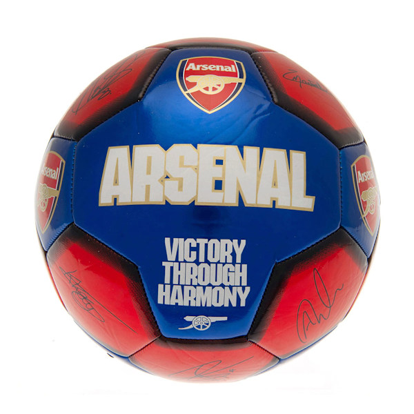 Arsenal FC Victory Through Harmony Signature Football 1 Marinblå/Röd/Vit Navy/Red/White 1