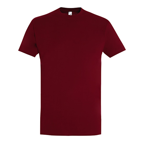 SOLS Imperial Herr T-shirt Kort Ärm Kraftig Vikt M Chilli Re Chilli Red M