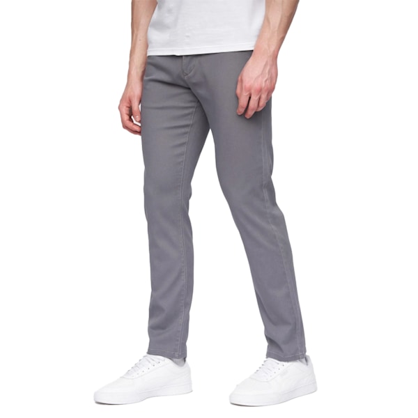 Henleys Herr Chinos 32S Grå Grey 32S